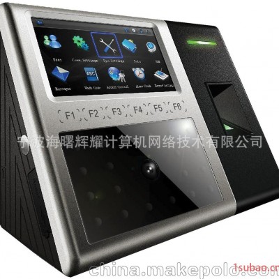 中控zksoftware iFace302 人脸指纹考勤门禁一体机 一件起批