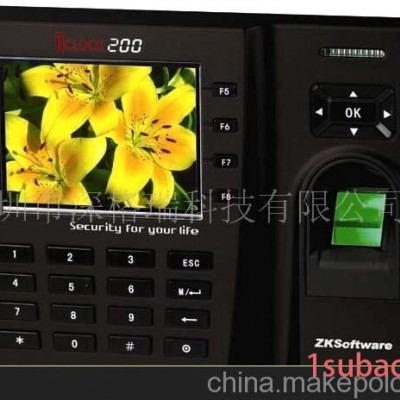 iClock200TFT彩屏 指纹考勤机