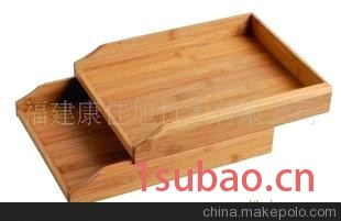 厂家直销健康环保的竹制桌上文件架（OF-009)