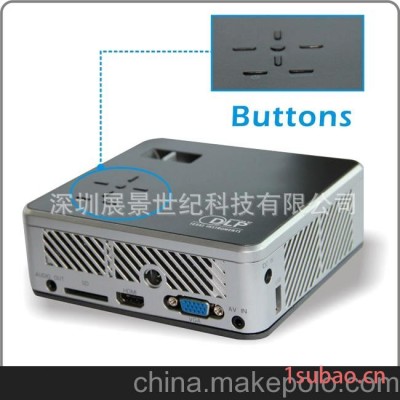 280流明便携微型投影机LED迷你投影仪商务微投DLP家用投影机