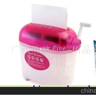 批发供应迷你手摇式碎纸机