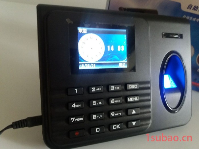 供应天美指纹考勤机 考勤机价格 USB通讯 免软件考勤机