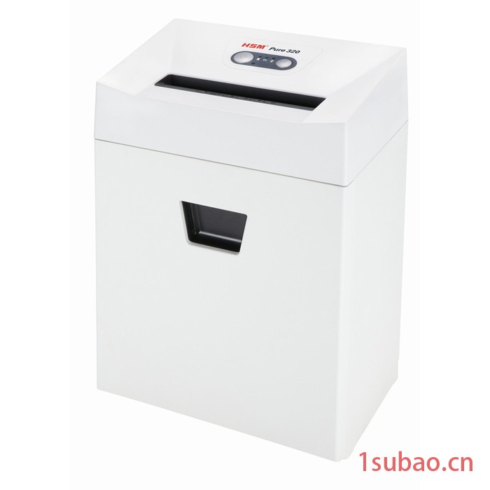 碎纸机 赫斯密/HSM Pure 320 小型办公碎纸机，德国4级保密，节能省电图3