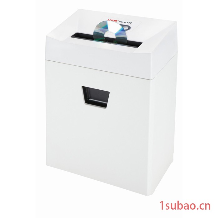 碎纸机 赫斯密/HSM Pure 320 小型办公碎纸机，德国4级保密，节能省电图2