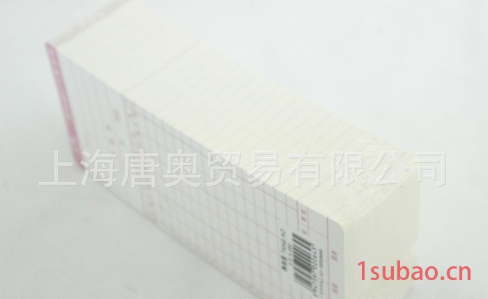 唐奥星考勤机考勤卡 350G进口卡纸 打卡机打卡纸 纸卡考勤图3