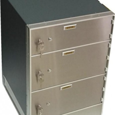 **银行专业外铰链贵重物品保管箱  保险柜