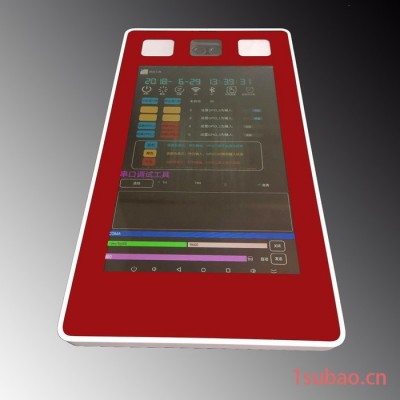 壁挂式人脸识别一体机 双目摄像头人脸识别考勤机 人脸识别门禁机 10寸人脸识别一体机