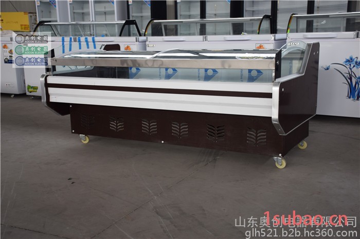 奥创1500/1800/2000 鲜肉柜生鲜柜保险柜展示柜冷柜图3