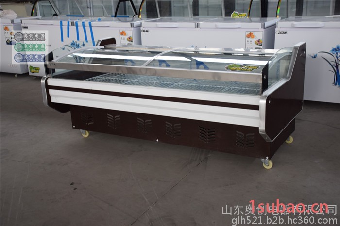 奥创1500/1800/2000 鲜肉柜生鲜柜保险柜展示柜冷柜图5