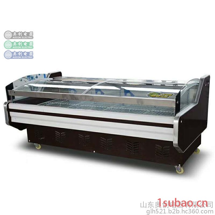 奥创1500/1800/2000 鲜肉柜生鲜柜保险柜展示柜冷柜图4