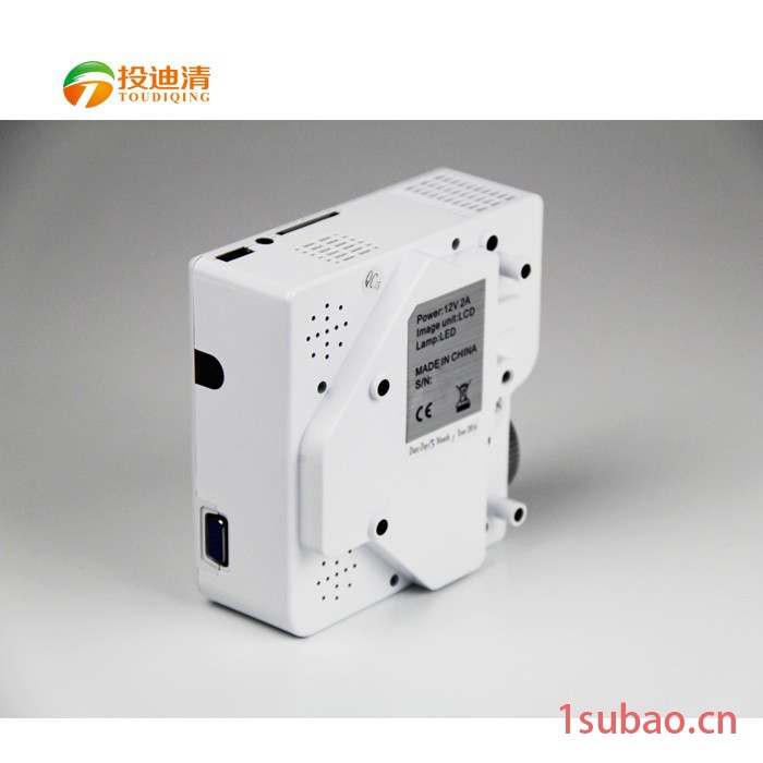 投迪清TDQ-13投影机 家用高清投影电视 办公投影机图2