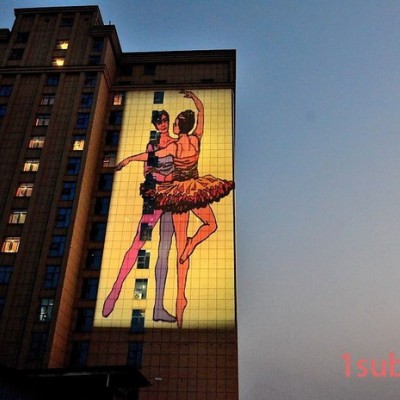 H1都市巨影投影机型号QJQ-325-F6000广告投影机_高清广告投影仪