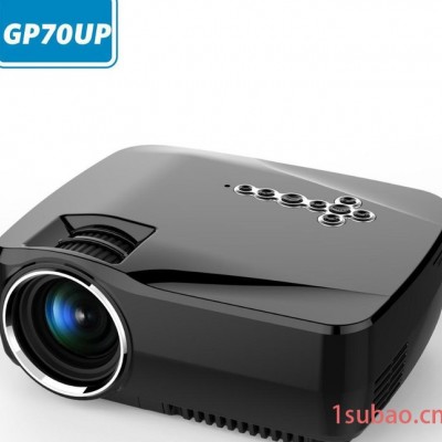 外贸**LED微型投影仪迷你投影机New GP70UP Mi
