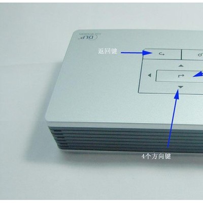 LED微型投影仪高清家用 便携式投影机 微型投影仪