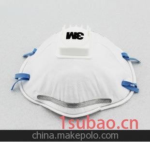 供应3M8822 FFP2防护口罩 带呼吸阀 防尘口罩图3