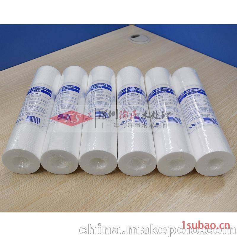 20寸熔喷PP棉 商务净水器过滤芯 纯水机前置滤棉 OEM 滤芯厂家图2