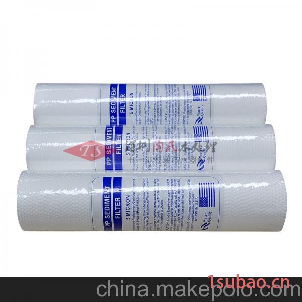 20寸熔喷PP棉 商务净水器过滤芯 纯水机前置滤棉 OEM 滤芯厂家图3