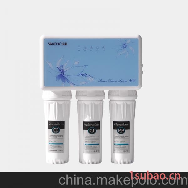 厂家直供厨下式家用净水器 钢化玻璃面板净水机 RO反渗透纯水机图2