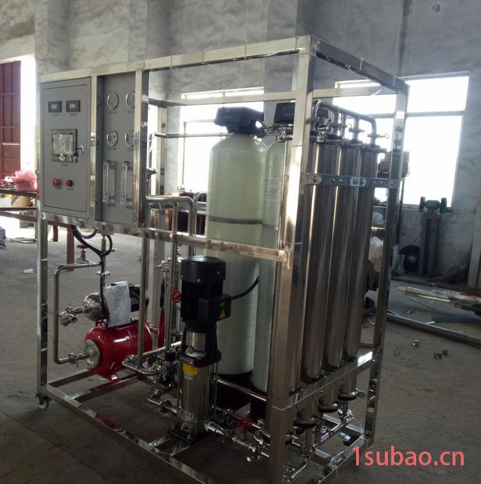 淄博佳铭厂家 供应 1吨单级反渗透 纯净水设备 单级反渗透设备