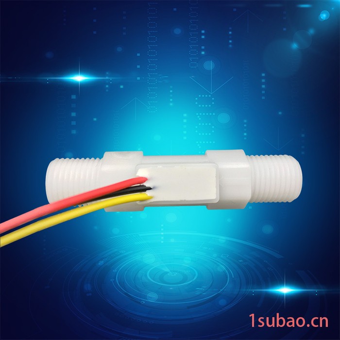 赛盛尔SEN-HZ41WA  2分G1/4外丝 霍尔水流传感器  净水器FDA流量计图4