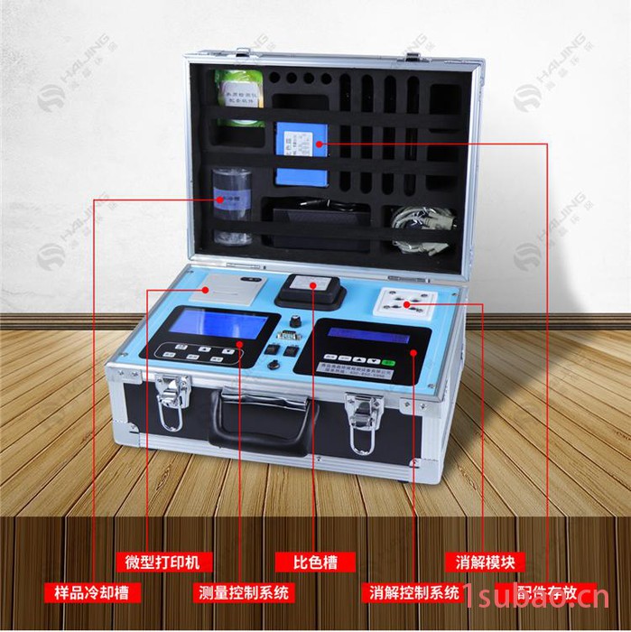 净水设备专用HZB-802型便携式pH|电导率仪|溶解氧|mv多参数水质检测仪 多参数水质分析仪图2