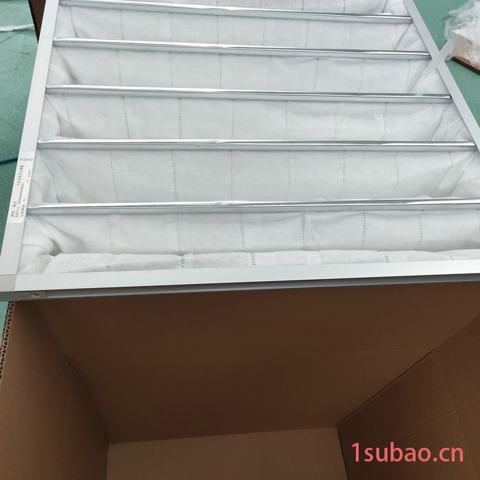 约克中央空调袋式过滤器 空气净化器过滤网 多袋式过滤器 中效过滤器厂家图6