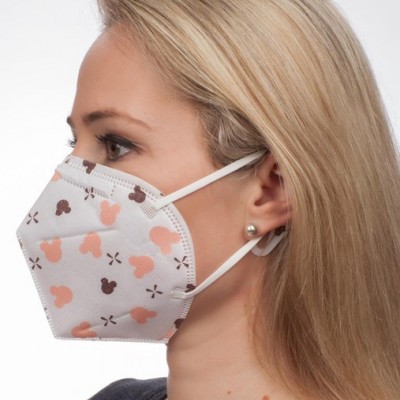 纳福V99纳米纤维碟形口罩防雾霾PM2.5细菌病毒过敏源异味