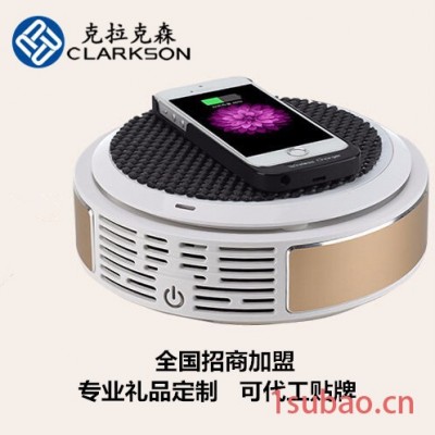 除PM2.5车载空气净化器PM2.5苯二手烟异味杀菌净化率达98%车载空气净化器带手机无线充电 除甲醛车载空气净化器
