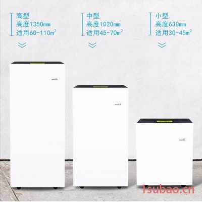 万全WQH-D60LEM01空气净化器商用家用办公室杀菌除雾霾PM2.5 家用空气净化器