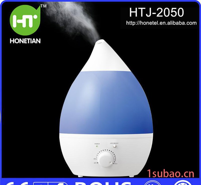 迷你加湿器雾化空气净化器加湿器超声波七彩LED负离子雾化器图2