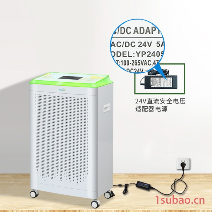 捷菲特空气净化器新风静音室内除甲醛雾霾pm2.5办公室烟尘杀菌图5