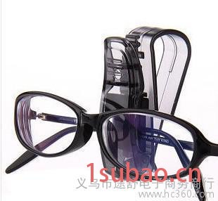 汽车眼镜夹车载车用眼镜盒架车内饰品时尚摆件加强版票据夹眼镜夹