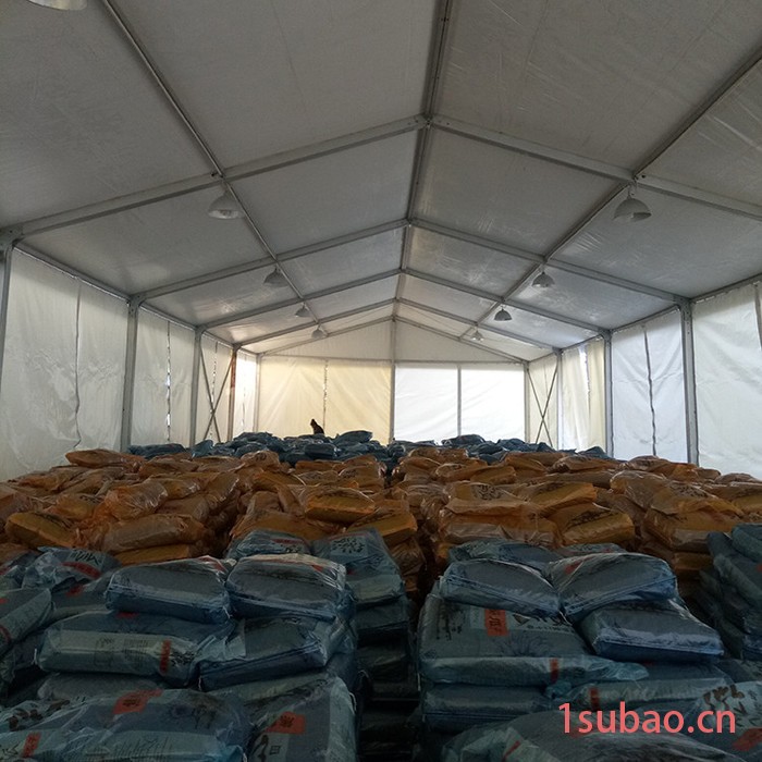 华烨篷房 帐篷仓库 移动厂房帐篷 安徽仓储帐篷图3