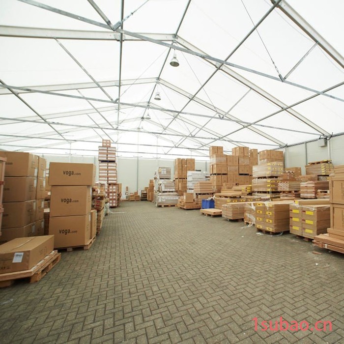 华烨篷房 帐篷仓库 移动厂房帐篷 安徽仓储帐篷图6