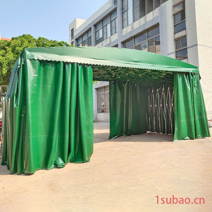中国卓凡(China Zhuofan)活动雨棚推拉棚大型帐篷移动雨蓬仓库伸缩帐篷50*50镀锌方管图7