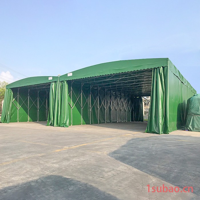 中国卓凡(China Zhuofan)活动雨棚推拉棚大型帐篷移动雨蓬仓库伸缩帐篷50*50镀锌方管图5