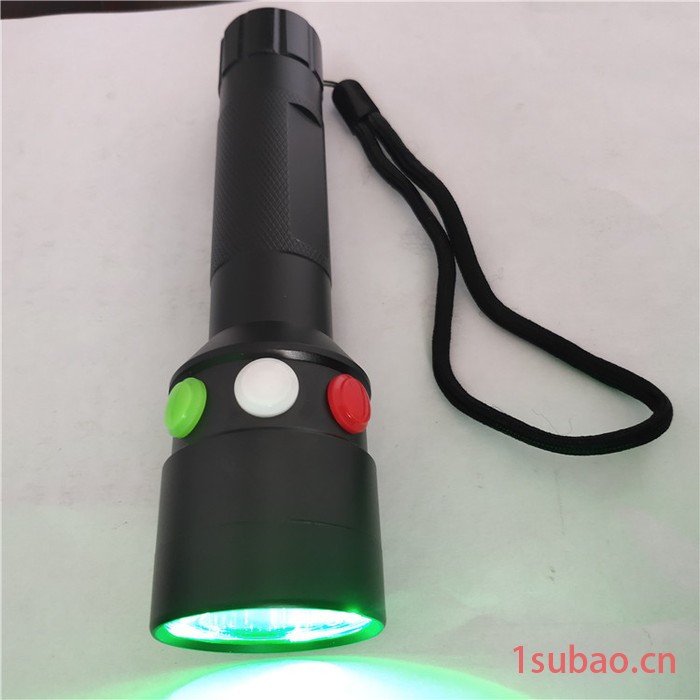 充电铁路信号灯 充电式锂电信号灯 手电筒LED灯 手电筒信号灯图3