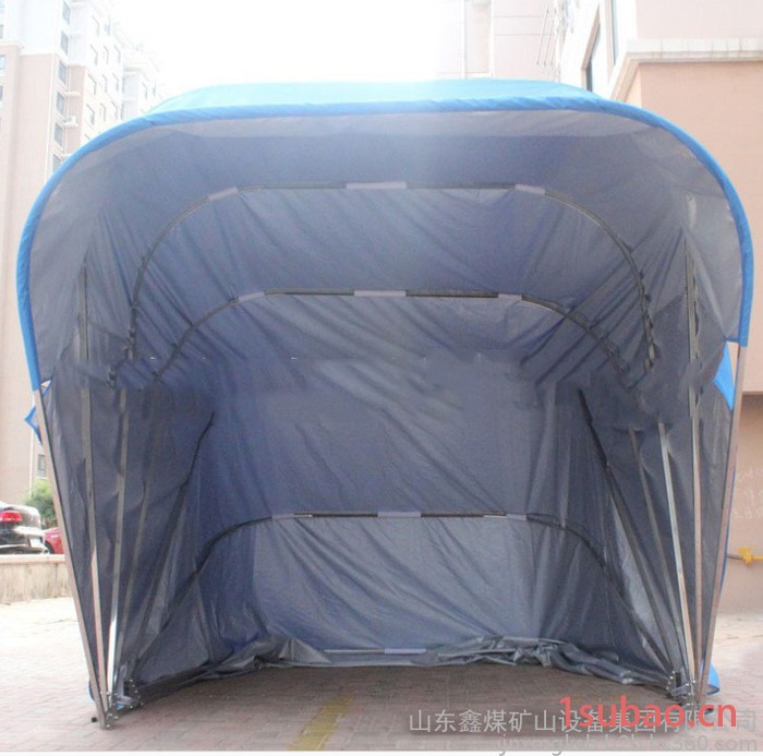 汽车折叠车棚  自动防尘车罩帐篷  家用伸缩移动车库图2