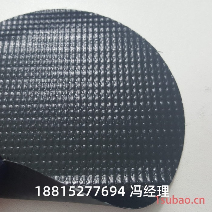 1000D双面PVC夹网布PVC箱包帐篷面料图2