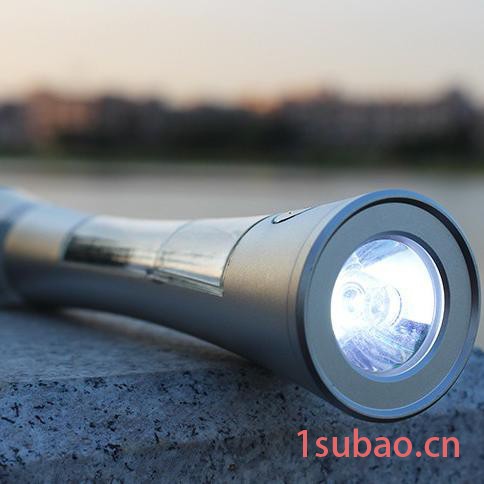 深圳英利 创意 新奇特高端礼品  太阳能LED手电 光伏礼品  太阳能手电筒