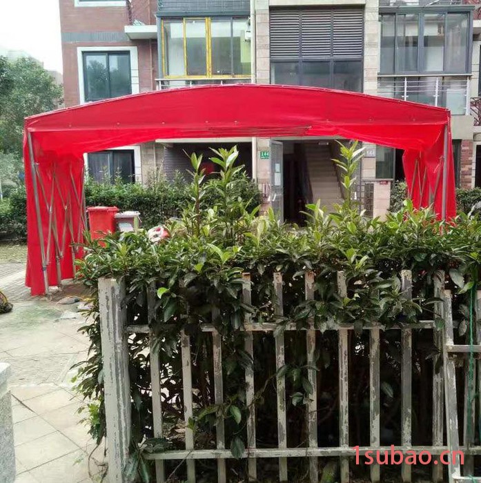 玺恒Q235 膜结构户外推拉蓬生产厂家 定制户外推拉棚 移动帐篷雨蓬 车棚 伸缩雨篷 遮阳篷图3