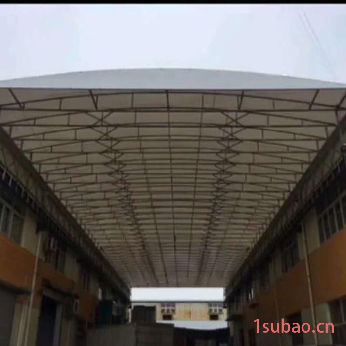 玺恒Q235 膜结构户外推拉蓬生产厂家 定制户外推拉棚 移动帐篷雨蓬 车棚 伸缩雨篷 遮阳篷图2