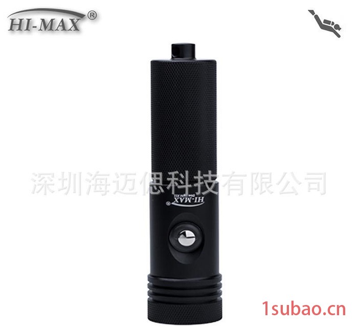 AAA 18650可充电锂离子电池专业防水强光led远射手电筒潜水备用灯图3