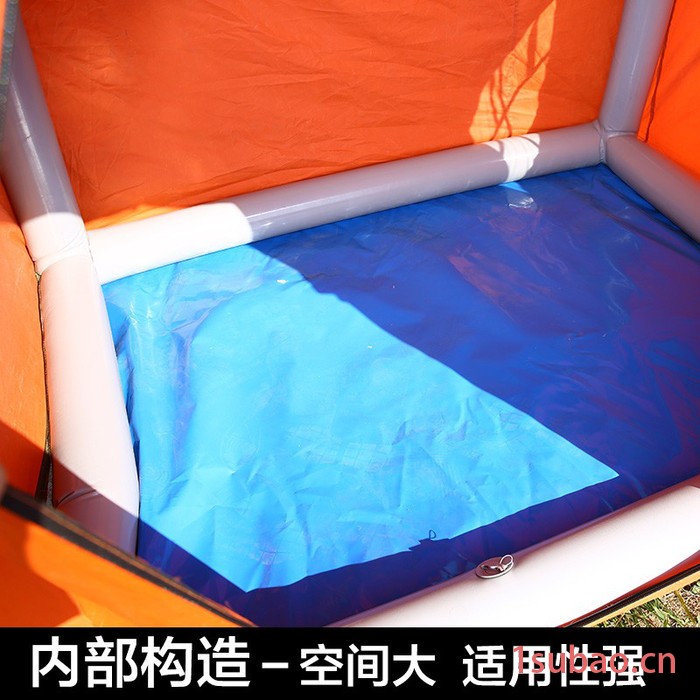 WHJC  五环精诚 帐篷露营帐篷双人 小型充气帐篷户外 野营帐篷 露营帐篷图2