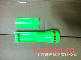供应奇杰太阳能手电筒LED塑料强光手电图3