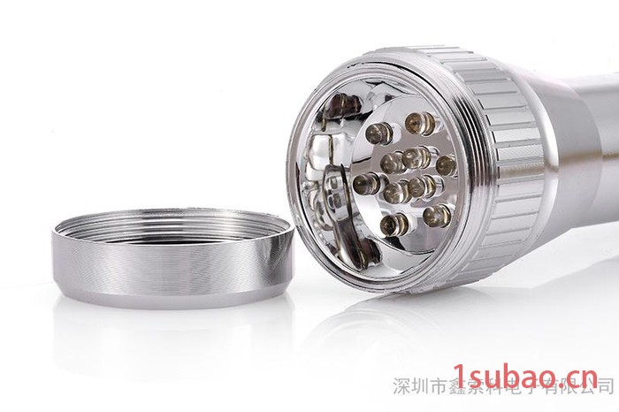 L太阳能手电筒 LED强光手电 T1001A大手电 **图2