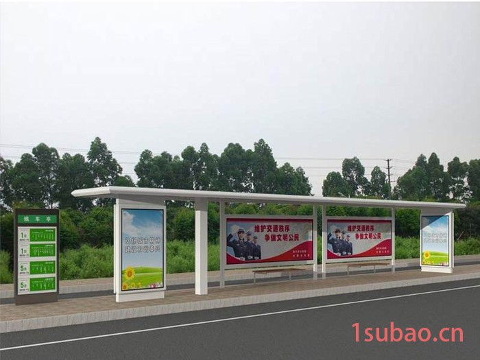 【江苏飞通】 上海厂家顶棚公交站台候车亭定制 候车亭遮阳棚膜结构 交通设施图8