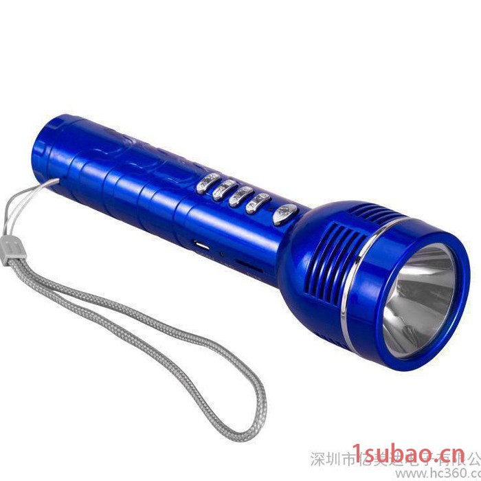 生产强光手电筒运动音箱 一机多用多功能小音箱图3