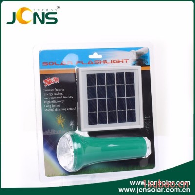 JCNS/晶昶能 太阳能手电筒JCN-D10A 带锂电池的太阳能手电筒 可OEM ODM
