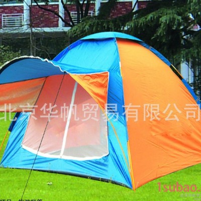 北京华帆帐篷户外野营双人双层帐篷野外露营防暴雨防晒多人帐篷